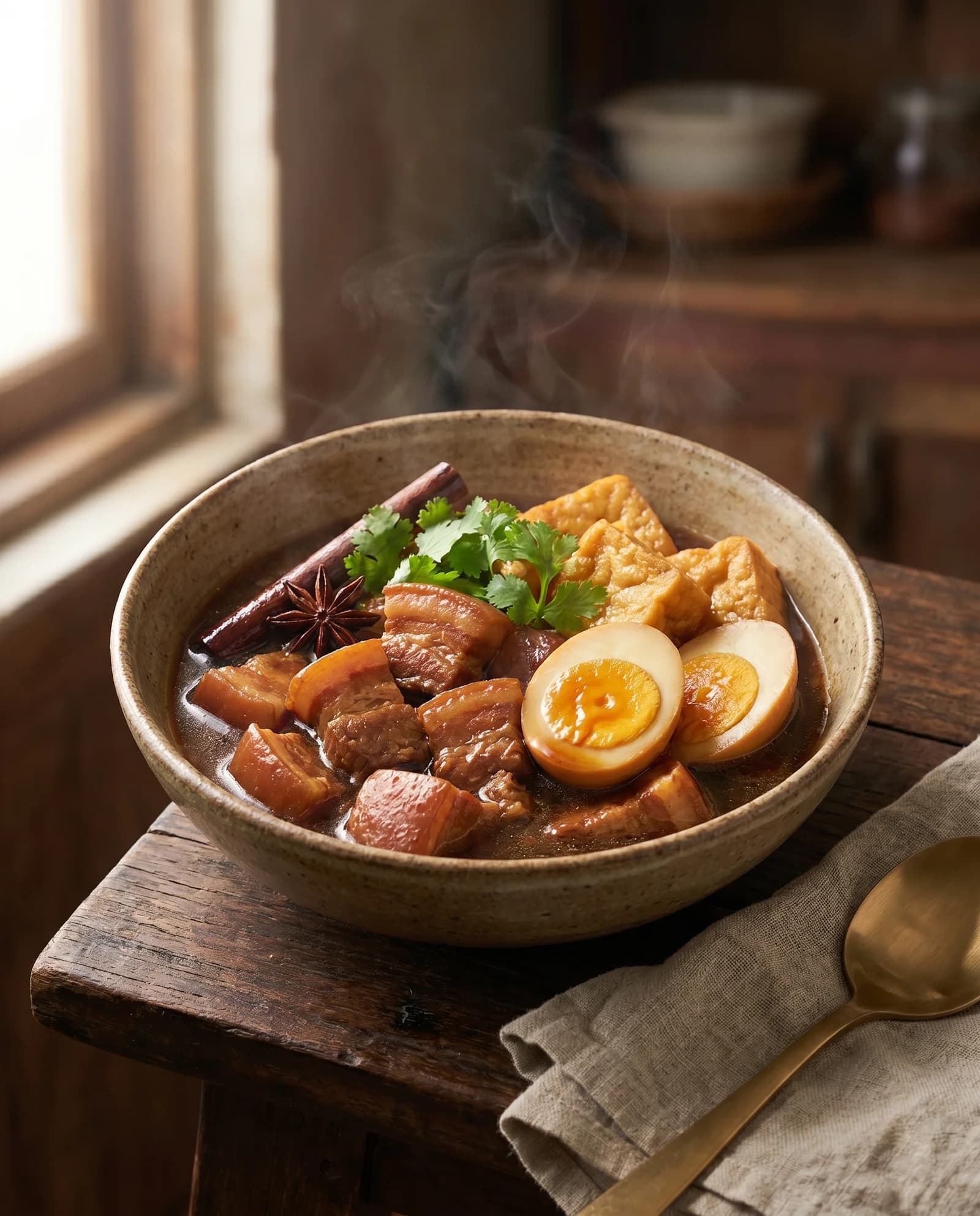 ไข่พะโล้ หมูสามชั้น เต้าหู้