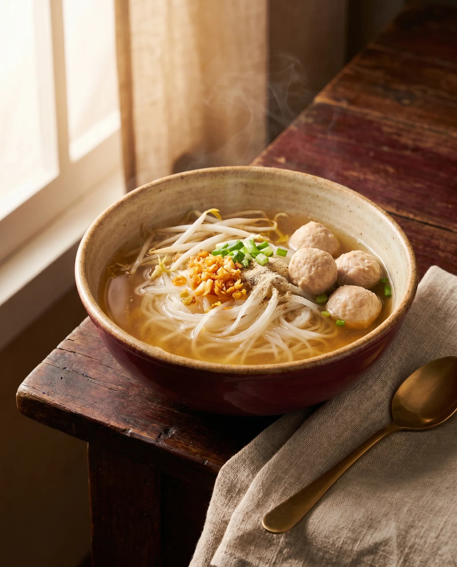 ก๋วยเตี๋ยวน้ำใส / เกาเหลาลูกชิ้น