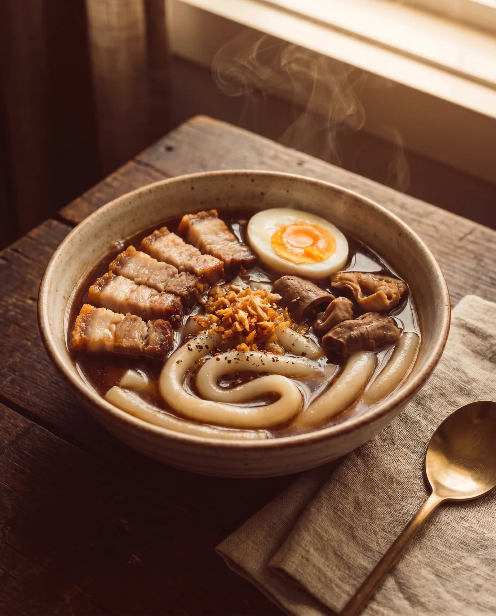 ก๋วยจั๊บน้ำข้น สูตรเชฟ (น้ำซุปพะโล้เครื่องเทศทั้งชิ้น)